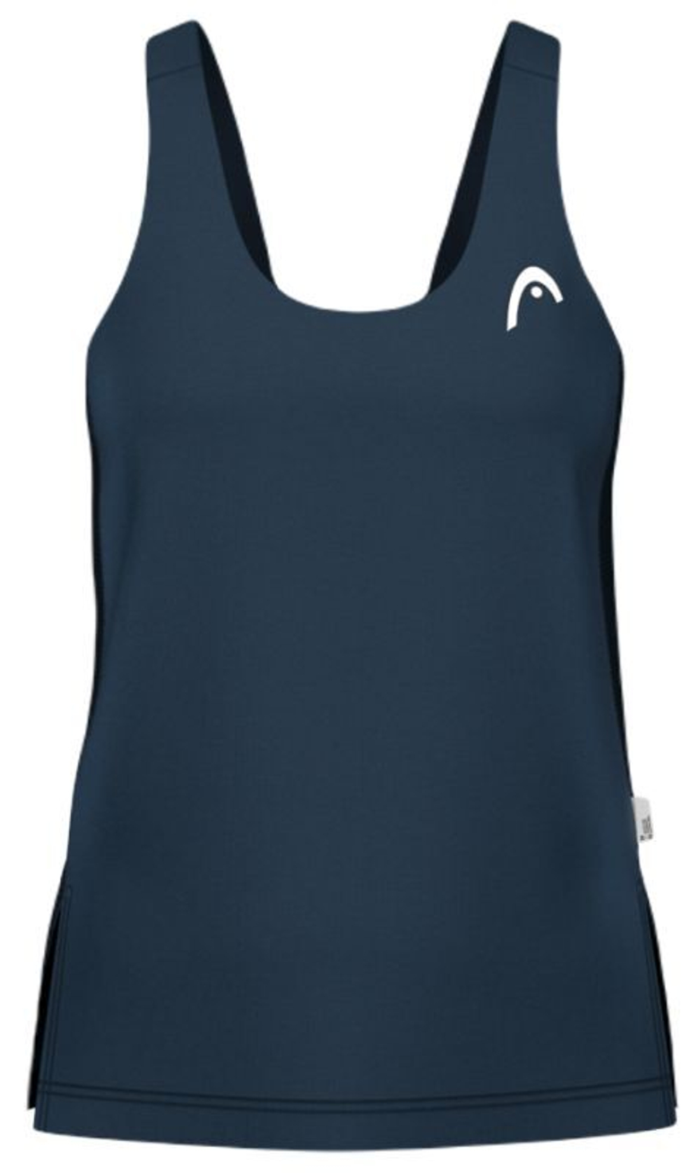 Футболка для девочки теннисная Head Girls Spirit Tank - небесный