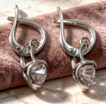 Ювелирные серьги из серебра 925 пробы