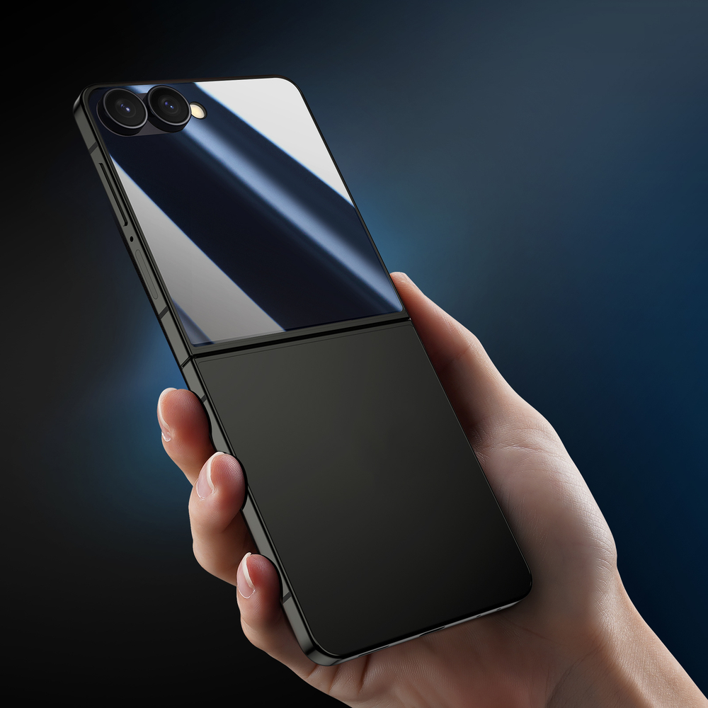 Стекло на экран "Антишпион" для Samsung Galaxy Z Flip 8, серия 2.5D Privacy Screen Protector от Dux Ducis