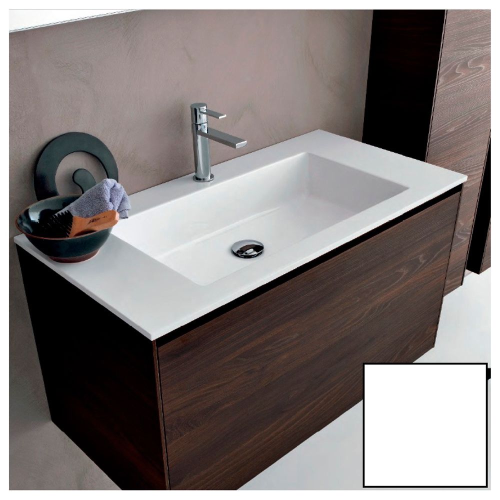 Тумба с раковиной Novello Light 45 70*45*49 G111 OL bianco lucido