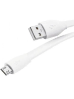 Кабель micro USB белый 1м