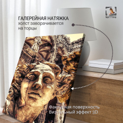 Картина интерьерная karTTina "Аполлон поп арт", 50х70см 1шт.