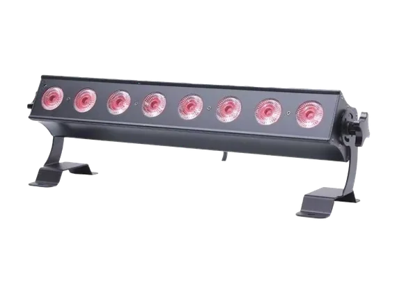 STAGE4 BARTONE 8x10XWAU BAR / 8x10 Вт / RGBWA+UV / 25,4°(47,4°) / 1868 Лм / 7960 Кд / 58 Ra / 318 Лк