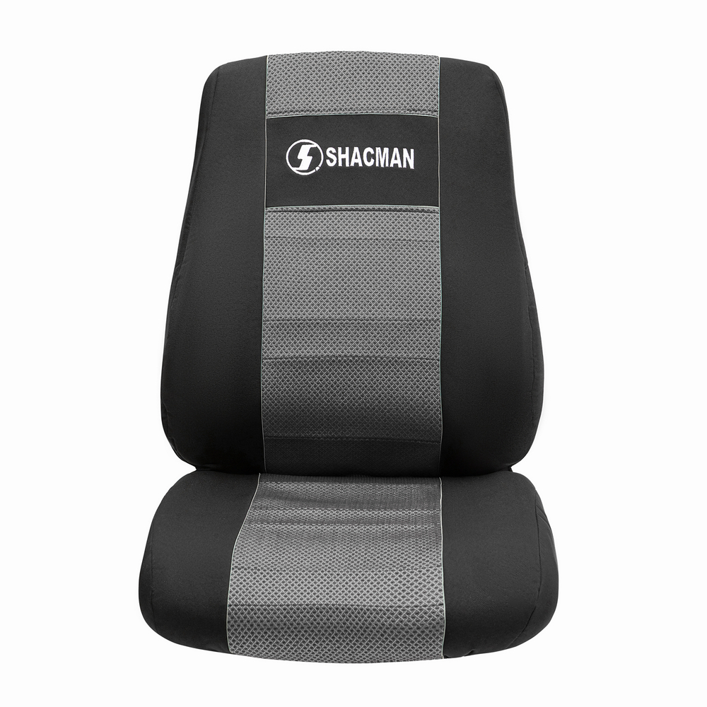 Чехлы Shacman X3000 (полиэфир, черный, серая вставка)