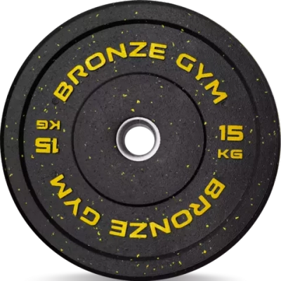 Диск бамперный  BRONZE GYM 15КГ Д50