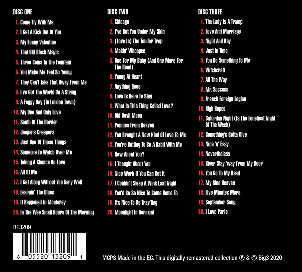 Frank Sinatra — 60 Essential Recordings (3CD)