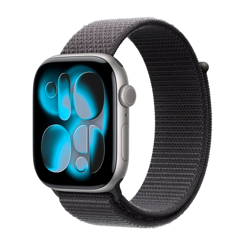 Умные часы Apple Watch Series 11 GPS, 46mm, Space Gray Aluminium Case with Dark Gray Sport Loop