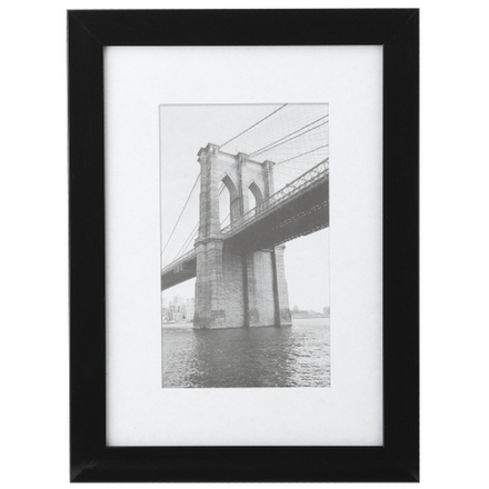 Фоторамка Image Art 601 21х30 пластиковая со стеклом чёрная