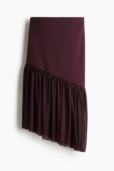 Юбка с сетчатой панелью - H&M