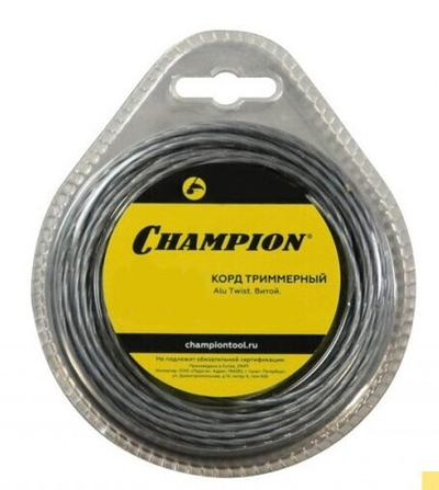 Леска 3.0 мм 60 м Champion серии Alu Twist C7065