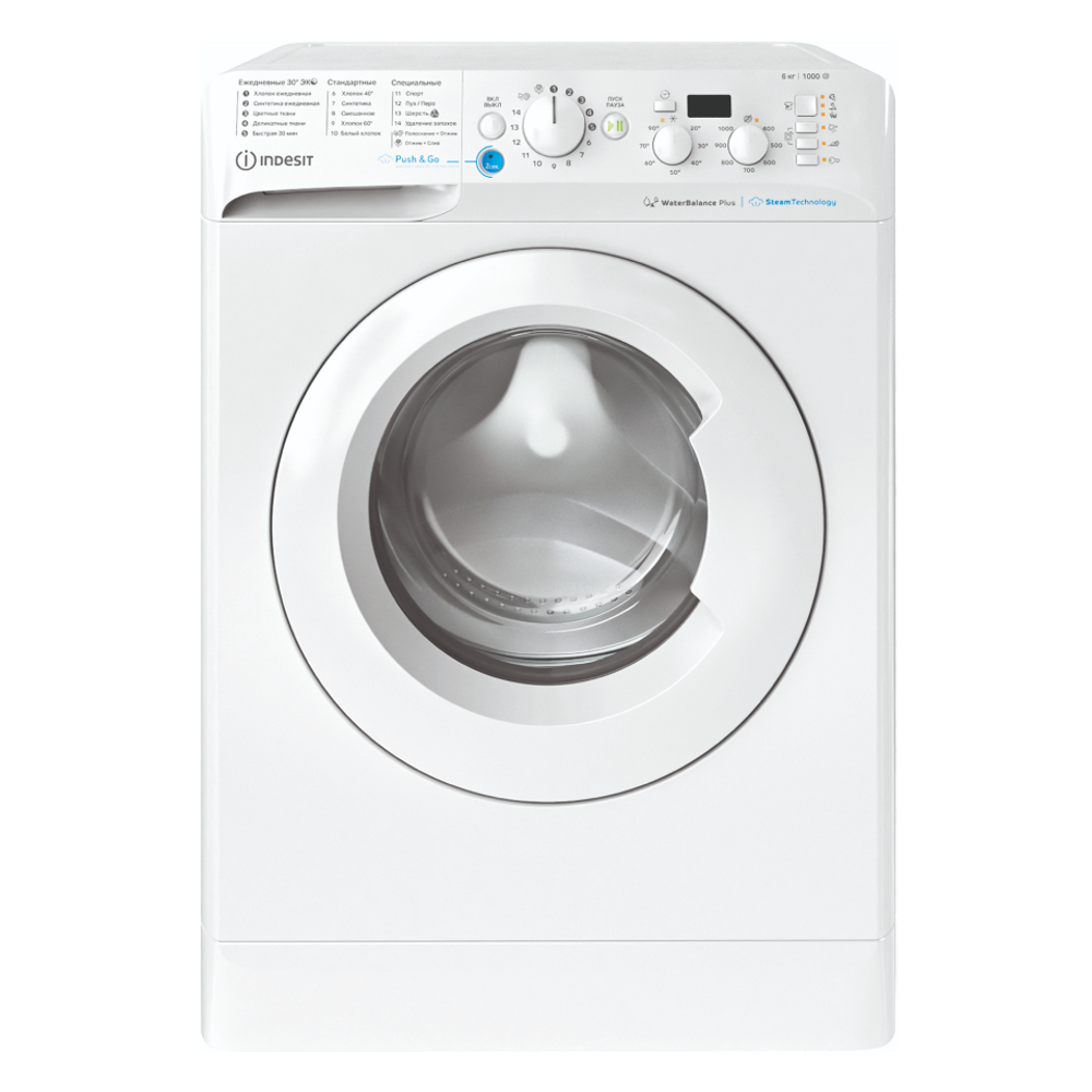 Стиральная машина Indesit BWSD 61051 WWV