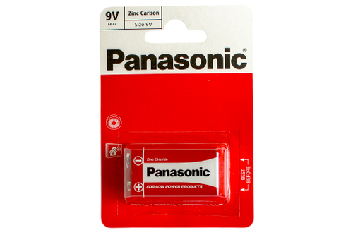 Элемент питания Panasonic 6F22 Zinc Carbon BP1
