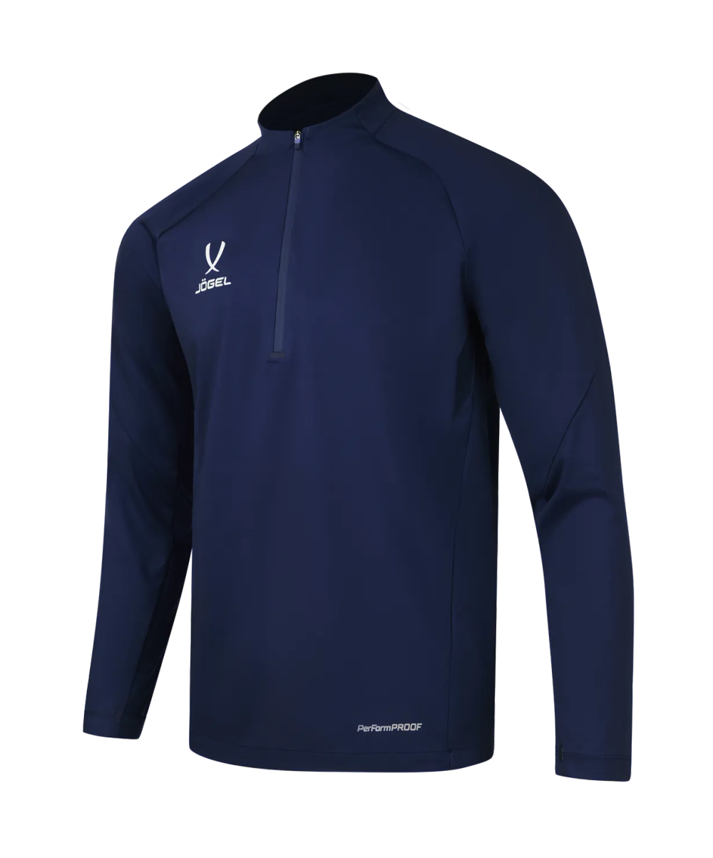 Джемпер ветрозащитный JÖGEL PREMIER PerFormPROOF 1/4 Zip Wind Top, темно-синий