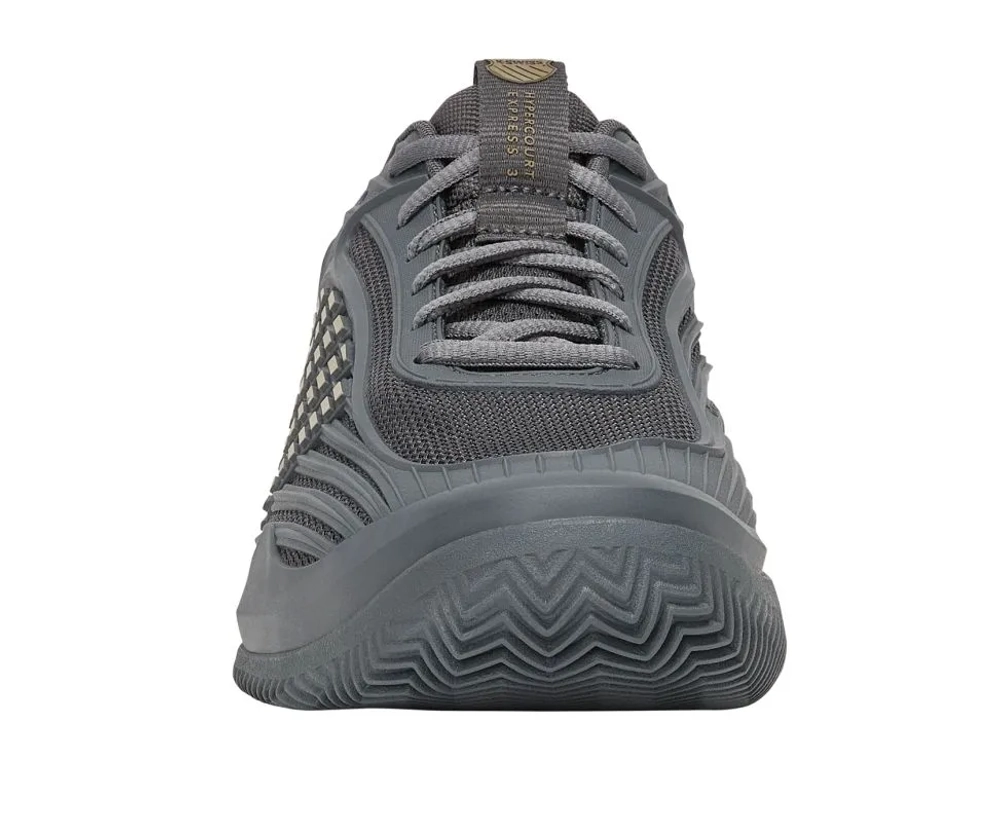 Теннисные кроссовки K-Swiss Hypercourt Express 3 Clay - whitecap gray/pale khaki/turbulence