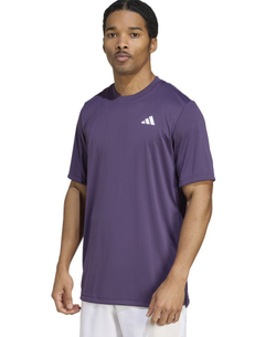 Мужская теннисная футболка Adidas Club Climacool - aurora plum
