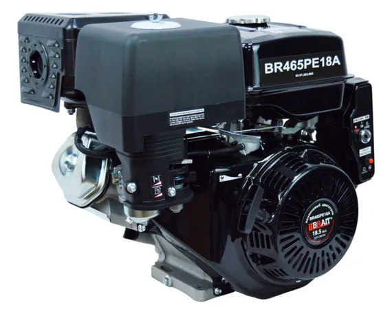 Двигатель бензиновый "BRAIT" BR465PE18A (18,5 л.с., эл стартер, 18А)