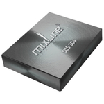 Смеситель для кухни 35k MIXLINE МЛНС-0325 (MLSS-0325) СЕРЫЙ гибкий силиконовый излив, п/гайку САТИН