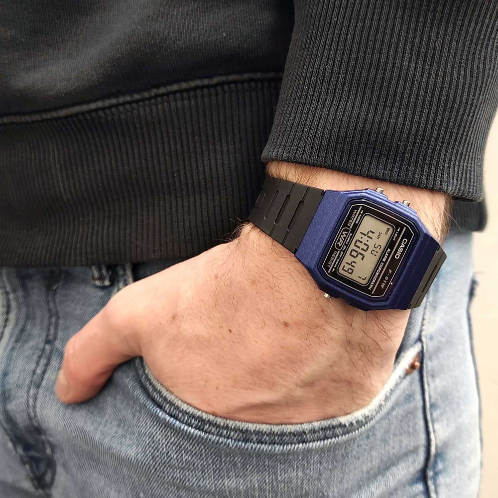 Мужские  наручные часы Casio Collection F-91WM-2A