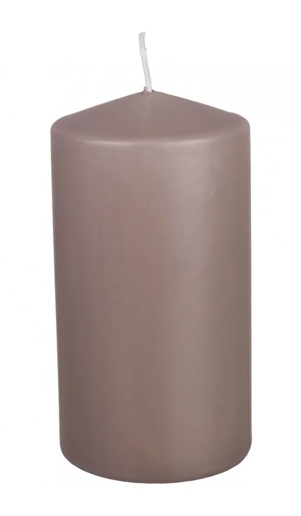 Mensa Home Свеча 8x15 см 69 часов темно-серая AB-0163952