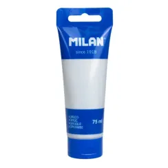 75 ml tube of acrylic paint, Silver