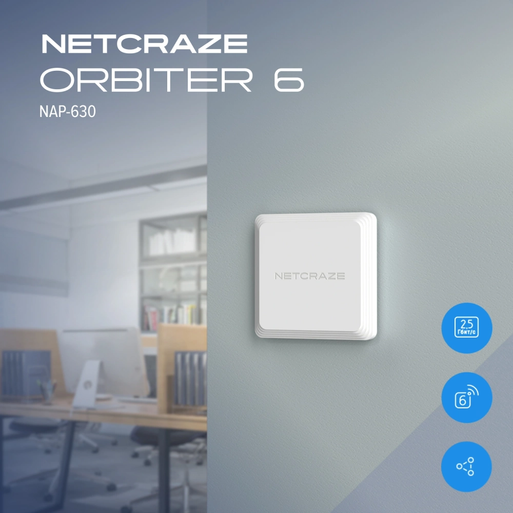 Точка доступа Keenetic Netcraze Orbiter 6