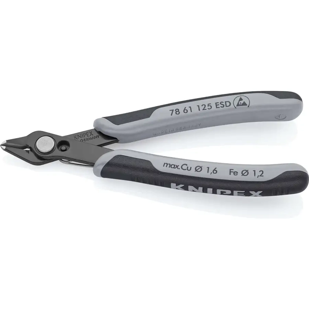 Electronic Super Knips® ESD чернёные 125 мм Knipex 78 61 125 ESDSB