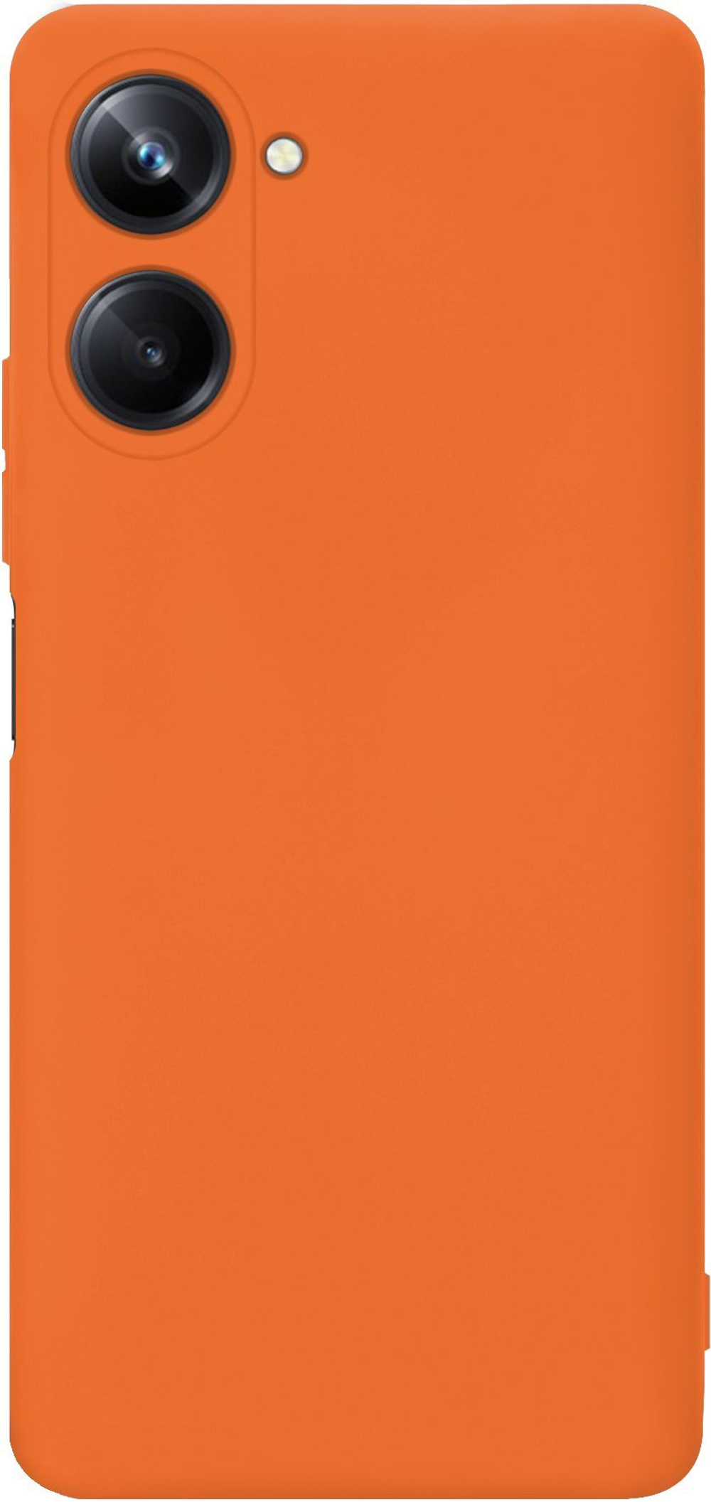 Мягкий Soft Touch чехол из силикона для REALME 10 PRO (не PLUS !) с бархатной подкладкой