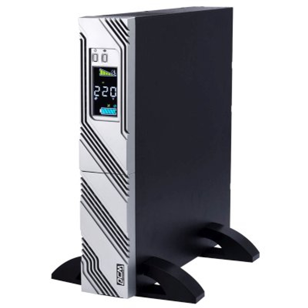 ИБП PowerCom Smart King RT SRT-1000A LCD