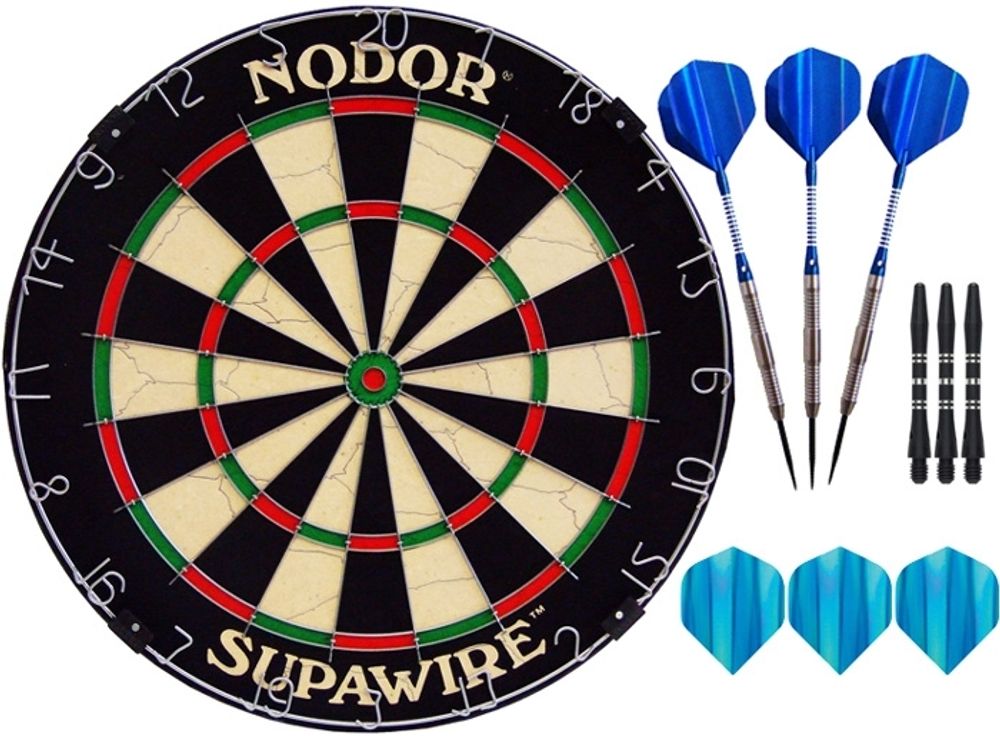 Профессиональный набор для игры в Дартс Nodor Sport