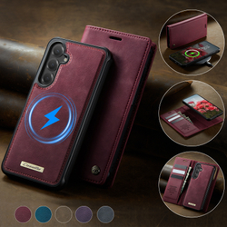 Чехол-кошелек CaseMe 2 in 1 MagSafe Samsung Galaxy S25+