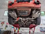 Выхлопная система с заслонками для Ford Mustang S550 2.3T