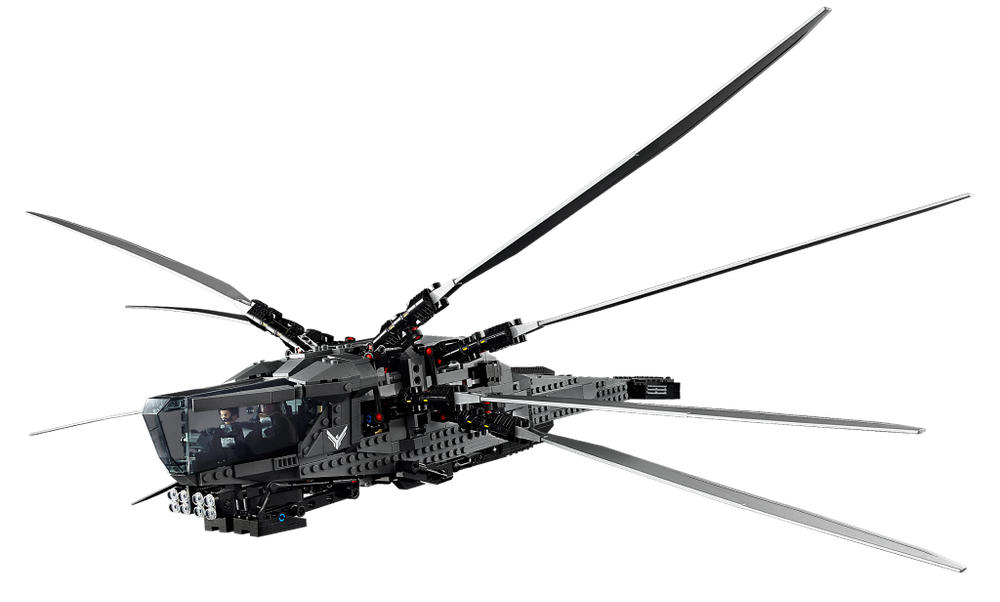 Конструктор Лего айконс Дюна: Королевский орнитоптер Атрейдесов | LEGO Icons Dune Royal  10327 1369 деталей (18+)