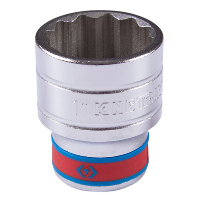 KING TONY (433032S) Головка торцевая стандартная двенадцатигранная 1/2", дюймовая 1"