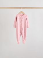 Комбинезон / Cлип для малышей Next AW2-290, 7 шт., Розовый, Бежевый