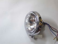 Headlight 4" Diamond lens, For Honda C100. T19. Copy. Made in Thailand. DIY