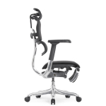 Кресло FALTO Ergohuman Elite 2 с подножкой ( чёрный каркас /сетка чёрный T-168-B1 Black )