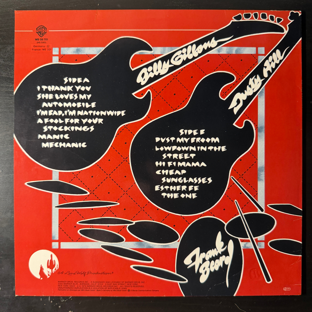 Виниловая пластинка ZZ Top - Deguello LP