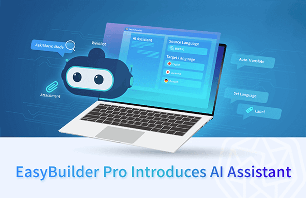 Weintek интегрирует ИИ-ассистента Weinbot в EasyBuilder Pro