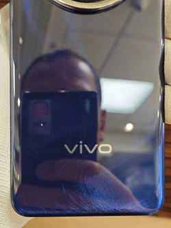 Задняя крышка OРИГИНAЛ для VIVO X200 (V2415) - задняя стеклянная панель. Цвет: Белый / White