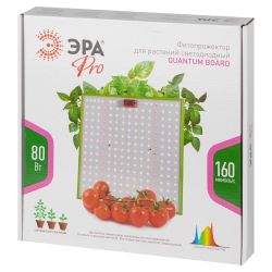 Квантум борд ЭРА FITO-80W-LED-QB Quantum board фитопрожектор полного спектра 80 Вт 3500К | Квантум борды (Quantum board)