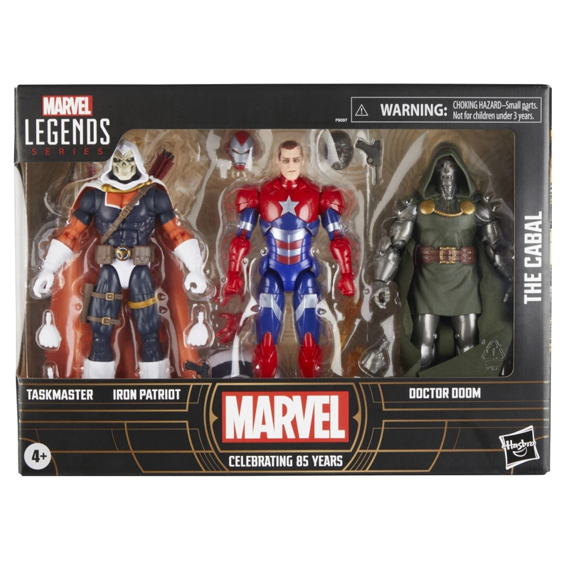 Фигурка Hasbro Marvel Legends Series: The Cabal (Taskmaster, Iron Patriot, and Doctor Doom)