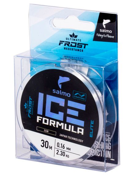 Леска монофильная зимняя Salmo Elite ICE FORMULA Clear 030/016