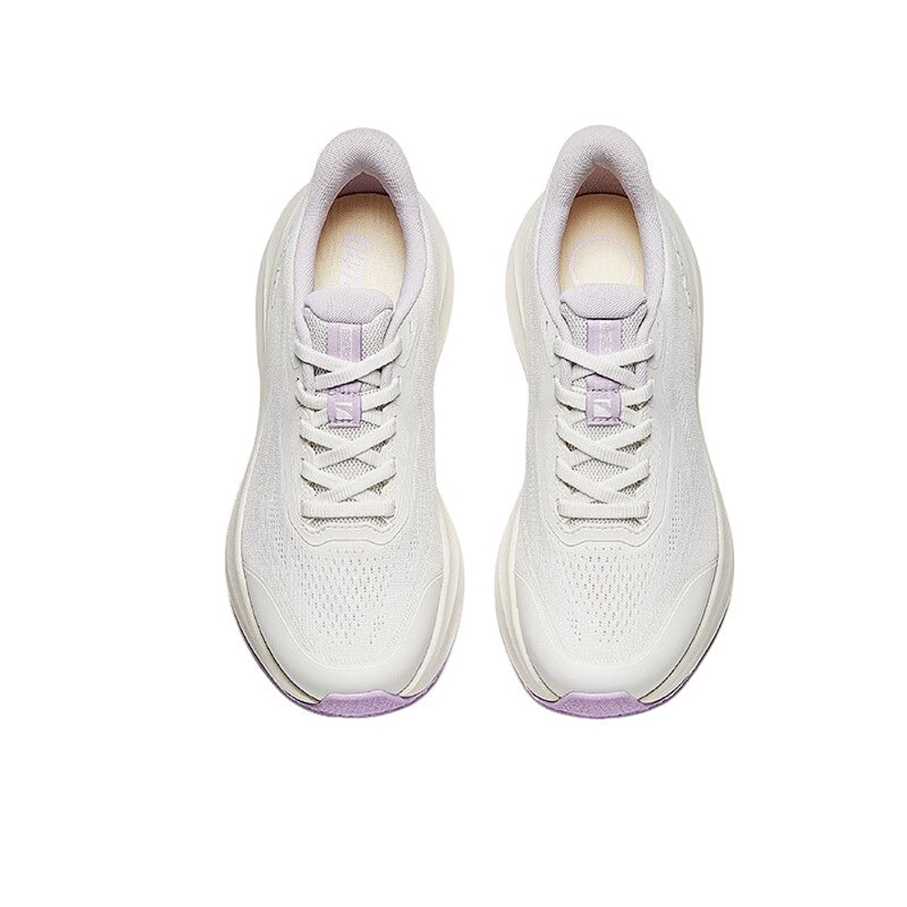 Anta Divine Journey 15 Fabric Cushioning Lightweight Low top Training Shoes Women"s White Purple