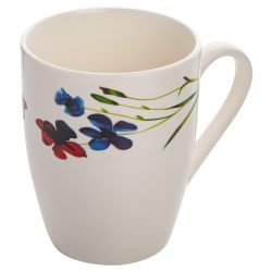 Кружка White Fox LT306 Mix.Flowers для чая и кофе фарфор 330 мл. | White Fox