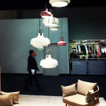 Pendant design lamp Copenhagen by Space Copenhagen D35 (Blue)