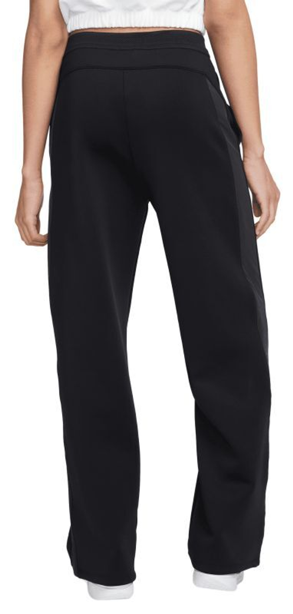 Женские теннисные брюки Nike Court Dri-Fit Basic Heritage Pants - black