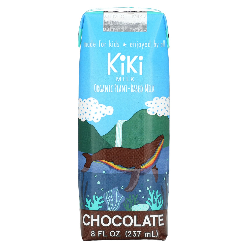 Kiki Milk, Органическое растительное молоко, шоколад, 237 мл (8 жидк. унц.)