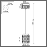 Подвесной светодиодный светильник Odeon Light LULU 5453/5L ODL_EX LED 5W 3000K