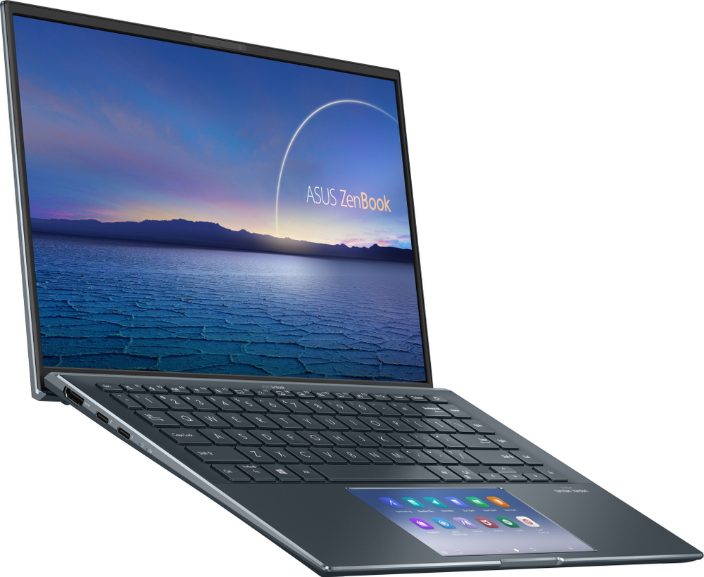 Ноутбук ASUS ZenBook 14 UX435EG-A5002T (90NB0SI1-M03630) Intel Core i5 1135G7/ 8192 Mb/ 14; Full HD 1920x1080/ 512 Gb SSD/ nVidia GeForce MX450 2048 Mb/ Windows 10 Home/ серый