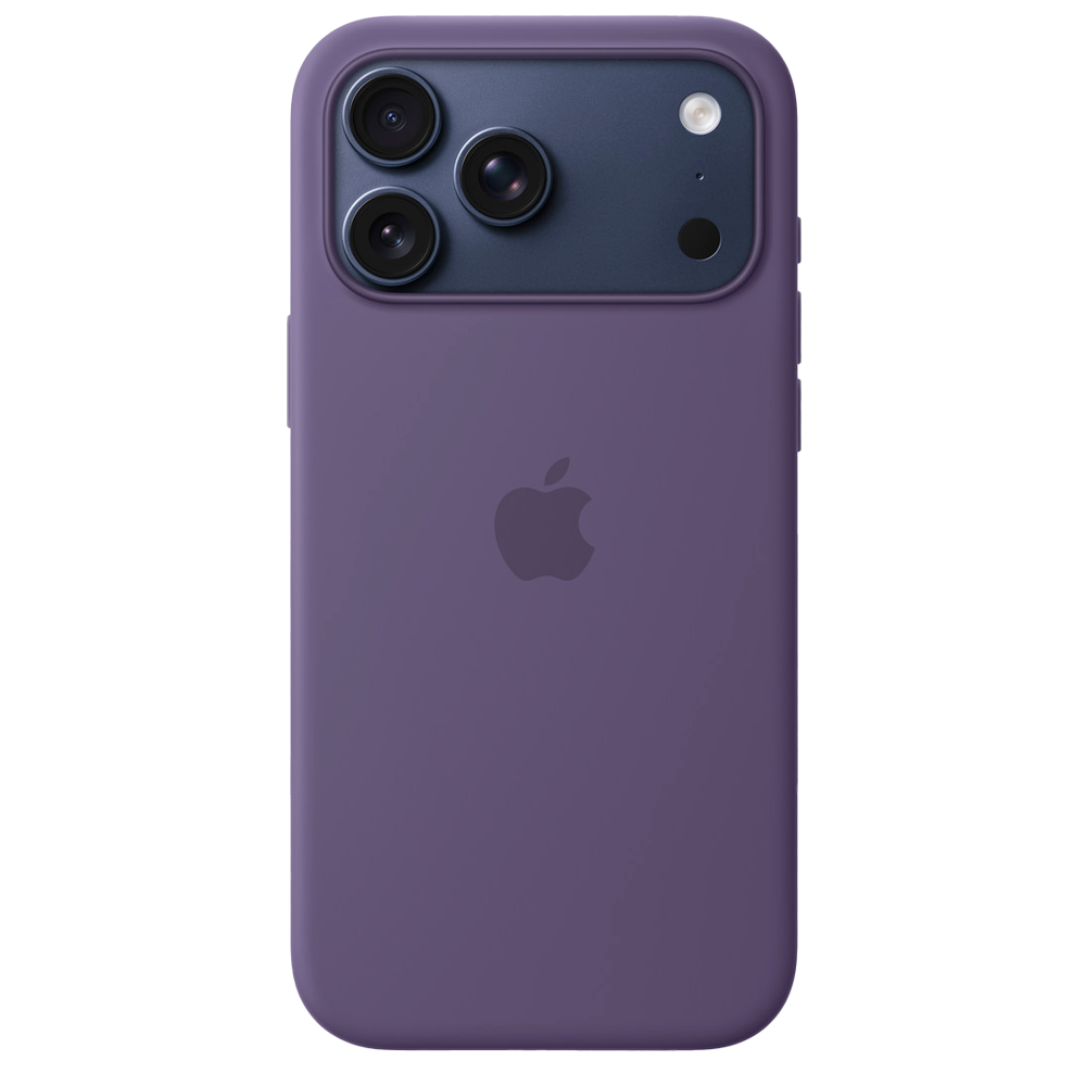 Силиконовый чехол Apple Silicone Case with MagSafe для iPhone 17 Pro Max, Purple Fog